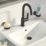 Grohe Start Matt Black 311mm Tall Lever Mono Basin Mixer Tap  With Pop-Up Waste