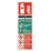Non Photoluminescent CO² Extinguisher Sign 300mm x 100mm