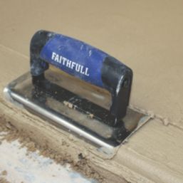 Faithfull Prestige External Curved Edging Trowel 6" x 3"