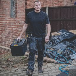 DEWALT  Short Sleeve 3D T-Shirt Black Large 42-44" Chest