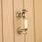 Hardware Solutions Door Knocker Doctor Polished Brass 85mm x 176mm