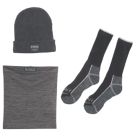 DEWALT  Winter Accessories Set Black/Grey 3 Pieces
