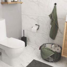 Elland Toilet Roll Holder Black