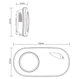 FireAngel  FA3328-EUT Battery Standalone Carbon Monoxide Alarm