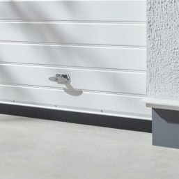 Essentials Garage Door Draught Excluder White 1.25m 2 Pack