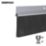 Essentials Garage Door Draught Excluder White 1.25m 2 Pack