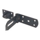 GateMate Heavy Hasp & Staple Powder_Coated 200mm