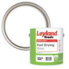Leyland Trade  Gloss Brilliant White Trim Fast-Drying Paint 2.5Ltr