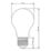LAP  E27 A60 LED Light Bulb Clear 806lm 3.8W 2 Pack