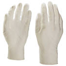 Vinyl Powder-Free Disposable Gloves White Large 100 Pack