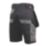 Scruffs Worker Plus Multi-Pocket Holster Work Shorts Black 36" W