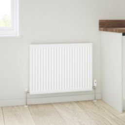 Flomasta 600mm x 700mm 2271BTU White Type 11 Convector Radiator