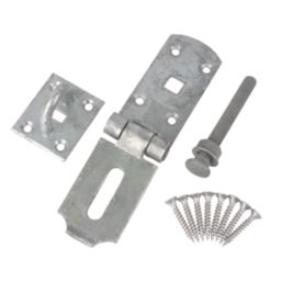 GateMate Heavy Hasp & Staple Galvanised 200mm