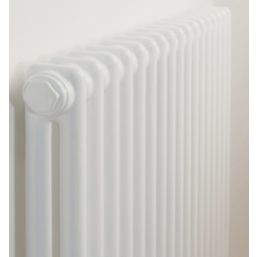 Acova 292mm x 812mm 1373BTU White Horizontal 2 Column Radiator