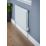 Acova 292mm x 812mm 1373BTU White Horizontal 2 Column Radiator