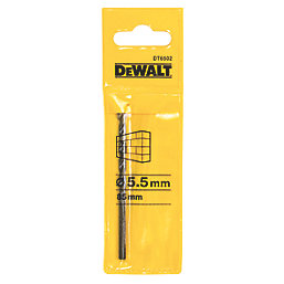 DeWalt  Straight Shank Masonry Drill Bit 5.5mm x 85mm