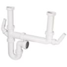 McAlpine Sink Kit White 40mm