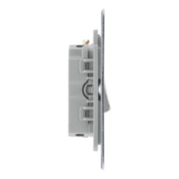 LAP  20A 16AX 3-Gang 2-Way Light Switch  Brushed Stainless Steel
