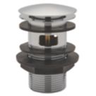 Highlife Bathrooms Slotted Pop Up Basin Waste Chrome 60mm