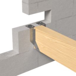 Simpson Strong-Tie Masonry Joist Hangers 99mm x 215mm 4 Pack