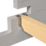 Simpson Strong-Tie Masonry Joist Hangers 99mm x 215mm 4 Pack