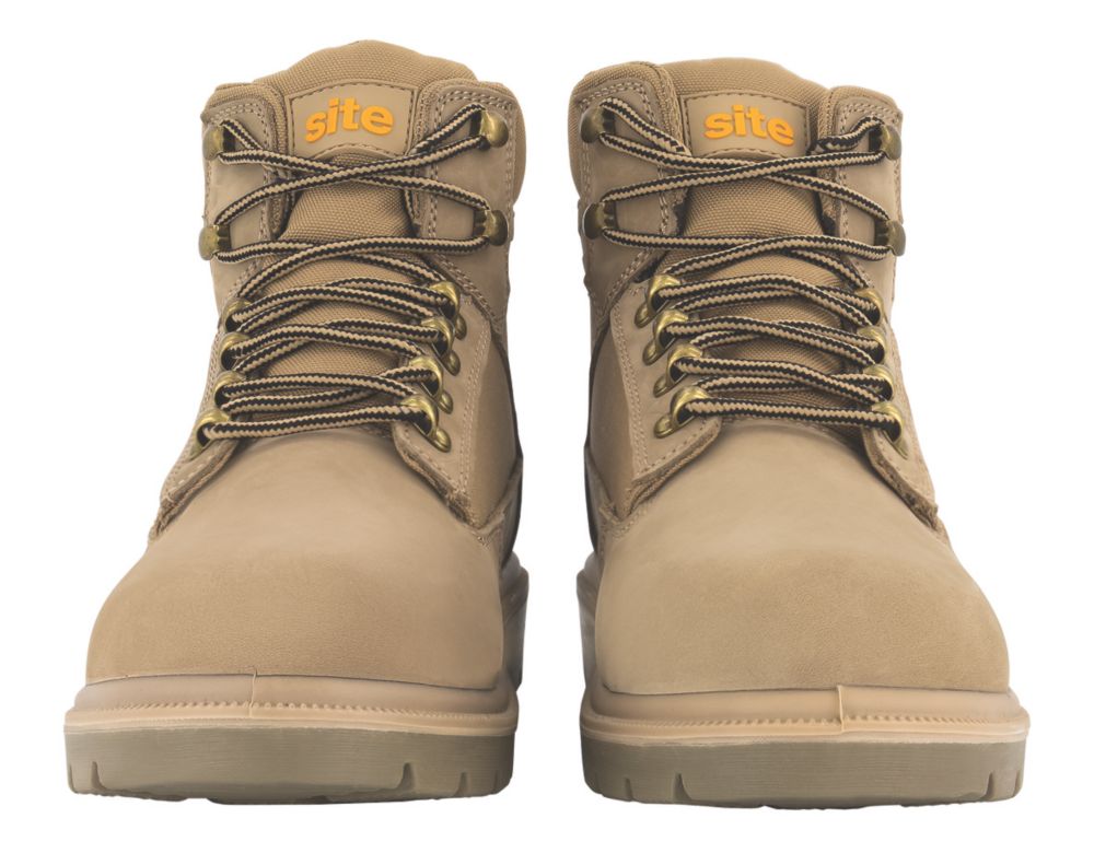 Work Boots Screwfix Boot Laces Site Quartz Size Stone Steel Toe