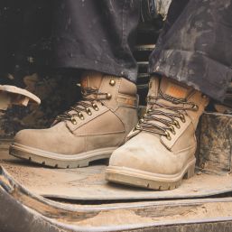 Site Quartz Size 9  Stone  Steel Toe Cap Safety Boots