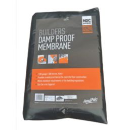 Damplas Damp Proof Membrane Black 1200ga 4m x 3m