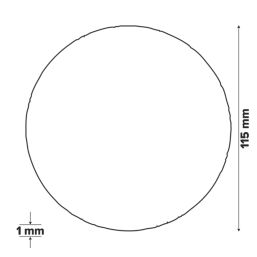 Norton  Stainless Steel Metal Cutting Disc 115mm (4 1/2") x 22.23mm
