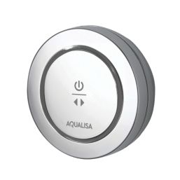 Aqualisa Smart Link Wired Shower Remote Control for Dual Outlet Installations Chrome