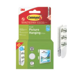 Command Self-Adhesive Picture Hanging Strips Small 12 Pack