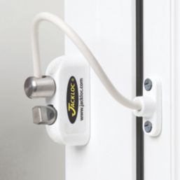 Jackloc The Pro Twist  Window Restrictor White 200mm