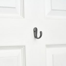 Decohooks Single Hooks Matt Black 45mm 2 Pack