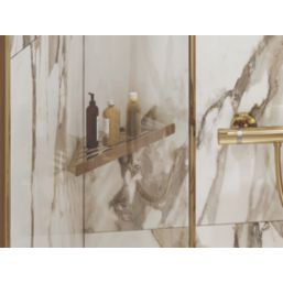 Hansgrohe AddStoris 1-Tier Corner Basket Polished Gold Optic