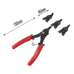 Forge Steel  Circlip Pliers Set 4 Pieces