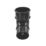 FloPlast MiniFlo 112.5° Round Offset Downpipe Bend Black 50mm