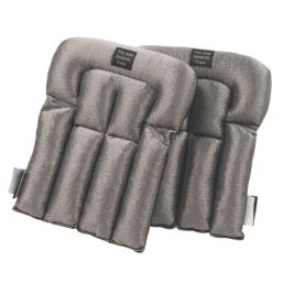 Snickers 9118 Floorlayer  Non-Slip Knee Pad Inserts Pair Grey/Black