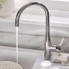 Swirl Louise Kitchen Mono Mixer Chrome