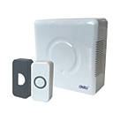 Deta  Wired Doorbell Chime & Push White