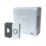 Deta  Wired Doorbell Chime & Push White