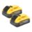 DEWALT DCH273H2T-GB 2.5kg 18V 2 x 5.0Ah Li-Ion PowerStack Brushless Cordless SDS+ Drill