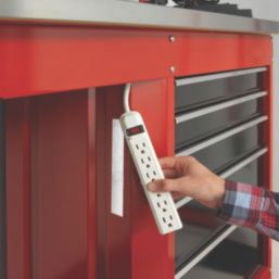 Velcro Brand  White Heavy Duty Stick-On Tape 5m x 50mm