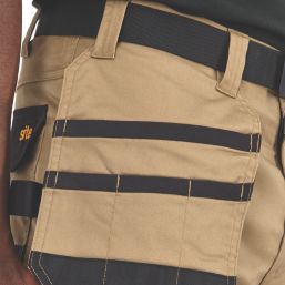 Site Kirksey Work Trousers Tan / Black 36" W 32" L