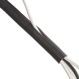D-Line 26mm Black Pre-Split Cable Tidy Tube 1.1m