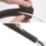 D-Line 26mm Black Pre-Split Cable Tidy Tube 1.1m
