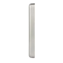 Hager Sollysta WRP2BS 2-Gang Blanking Plate Brushed Stainless Steel