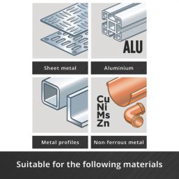 Einhell  Hex Shank Multi-Material HSS Drill Bit Set 10 Pieces