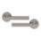 Cooke & Lewis Damgano Lever on Rose Door Handles Pair Satin Nickel
