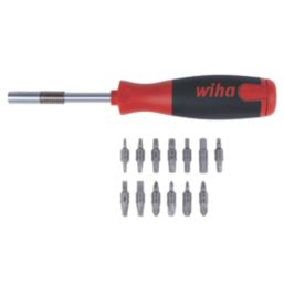 Wiha LiftUp 26one  Screwdriver with Bit Magazine 14 Piece Set