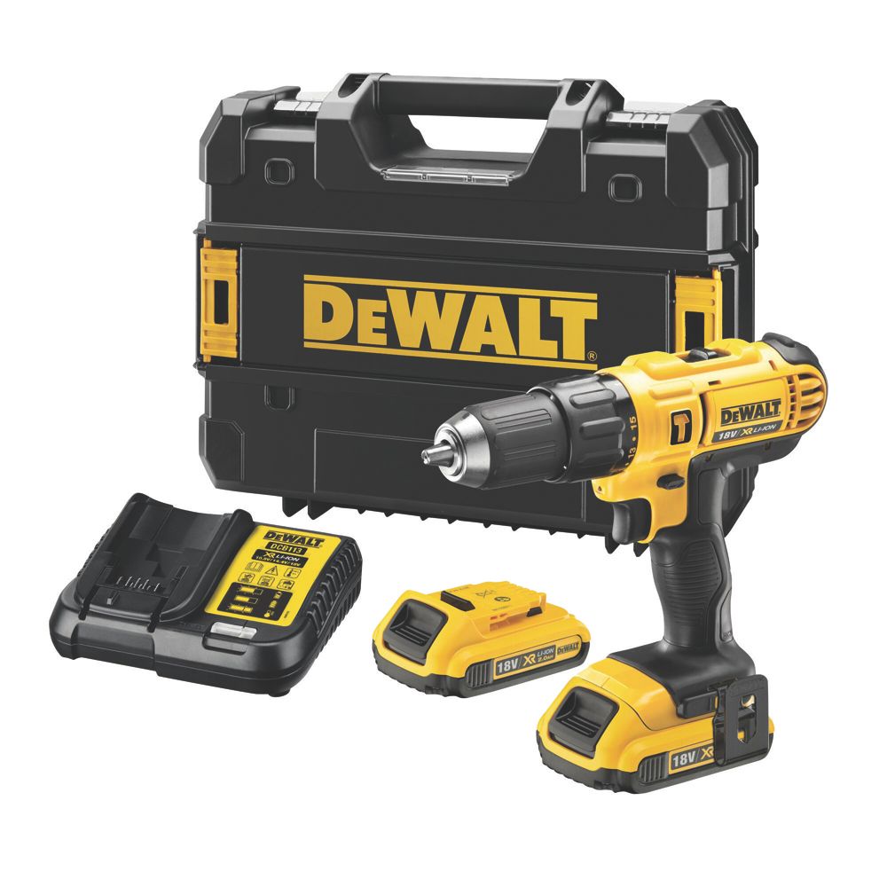 Screwfix battery store drill